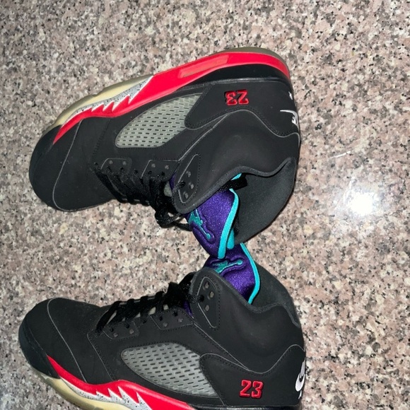 Jordan 5 Retro Top 3 Black Size 12 main image 5